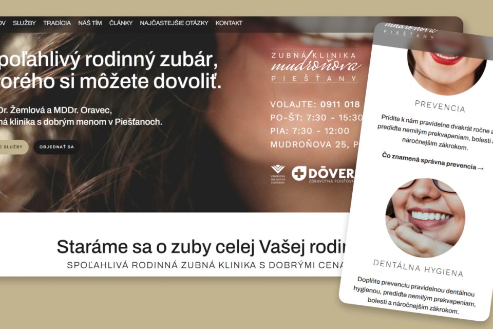 Zubná klinika Mudroňova